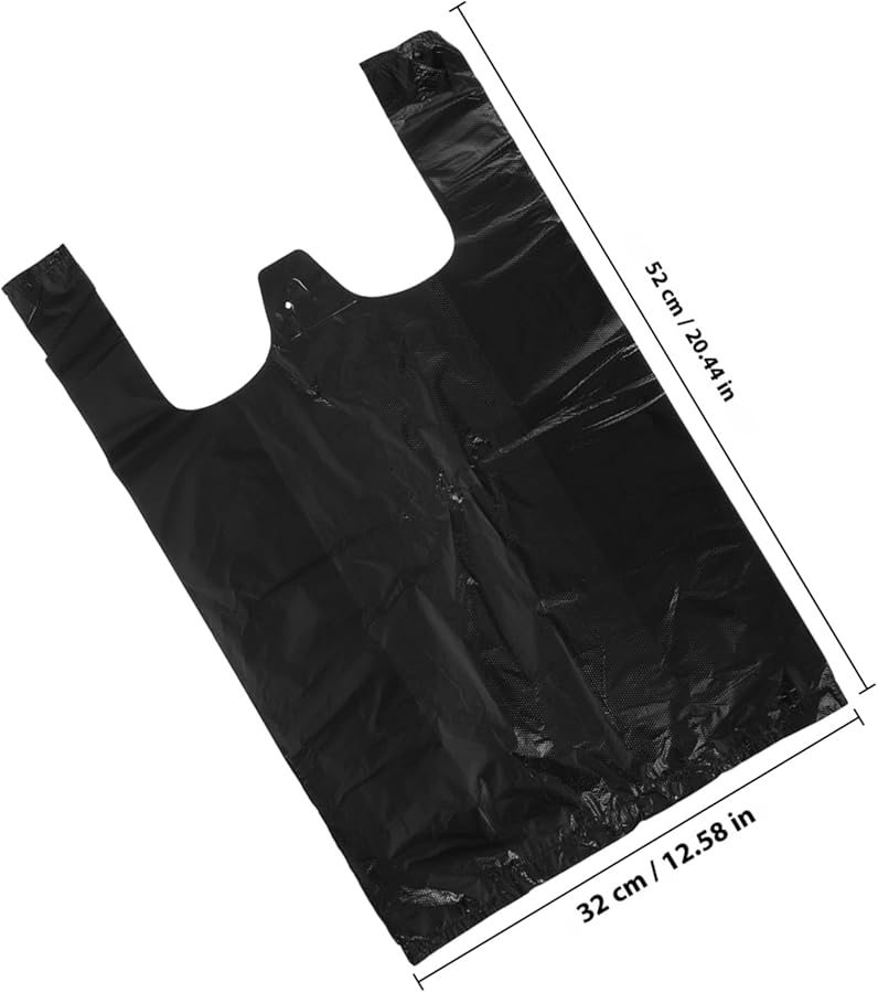 Heavy Duty Trash Bags With Handles 100 Pack Thick Plastic Garbage Can Liners - Image 2